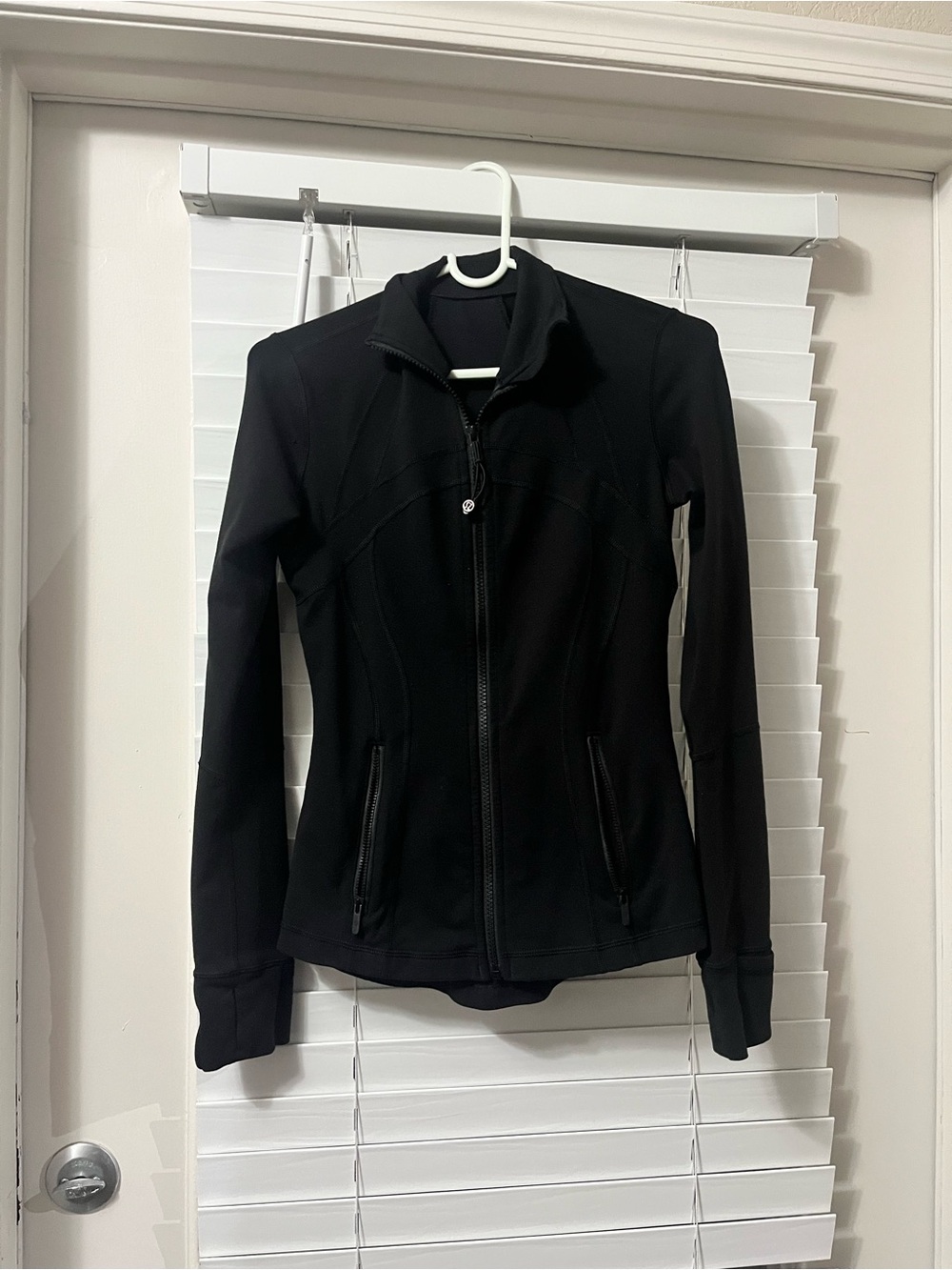 lululemon athletica Black Zip-Up Athletic Jacket